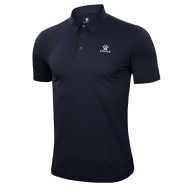 Футболка-поло KELME Short Sleeve Polo Shirt Dark Blue - Футболка-поло KELME Short Sleeve Polo Shirt Dark Blue