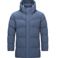 Пуховик KELME Mid-length Cotton Jacket Blue - Пуховик KELME Mid-length Cotton Jacket Blue