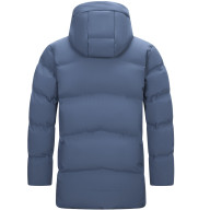 Пуховик KELME Mid-length Cotton Jacket Blue - Пуховик KELME Mid-length Cotton Jacket Blue