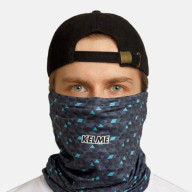 Снуд KELME Sunscreen Scarf (Dark Grey/Light Blue) - Снуд KELME Sunscreen Scarf (Dark Grey/Light Blue)
