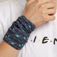 Снуд KELME Sunscreen Scarf (Dark Grey/Light Blue) - Снуд KELME Sunscreen Scarf (Dark Grey/Light Blue)