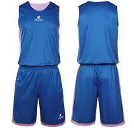 Детская баскетбольная форма KELME Children's Double-Sided Basketball Uniform (Blue/Pink) - Детская баскетбольная форма KELME Children's Double-Sided Basketball Uniform (Blue/Pink)