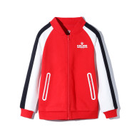Детская олимпийка KELME Cardigan Sweater For Girls (Red/White) - Детская олимпийка KELME Cardigan Sweater For Girls (Red/White)