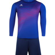 Детская футбольная форма KELME Long-Sleeved Football Suit (Blue/Dark Blue) - Детская футбольная форма KELME Long-Sleeved Football Suit (Blue/Dark Blue)