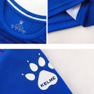 Детская футбольная форма KELME Long-Sleeved Football Suit (Blue/Dark Blue) - Детская футбольная форма KELME Long-Sleeved Football Suit (Blue/Dark Blue)