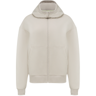 Худи на молнии JOGEL Power Inside Zip Hoodie W Oversize Fit, бежевый - Худи на молнии JOGEL Power Inside Zip Hoodie W Oversize Fit, бежевый