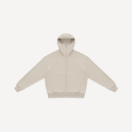 Худи на молнии JOGEL Power Inside Zip Hoodie W Oversize Fit, бежевый - Худи на молнии JOGEL Power Inside Zip Hoodie W Oversize Fit, бежевый